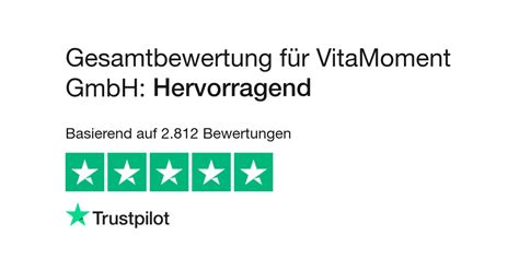 Lesen Sie 8.918 Bewertungen zu vitamoment.de .